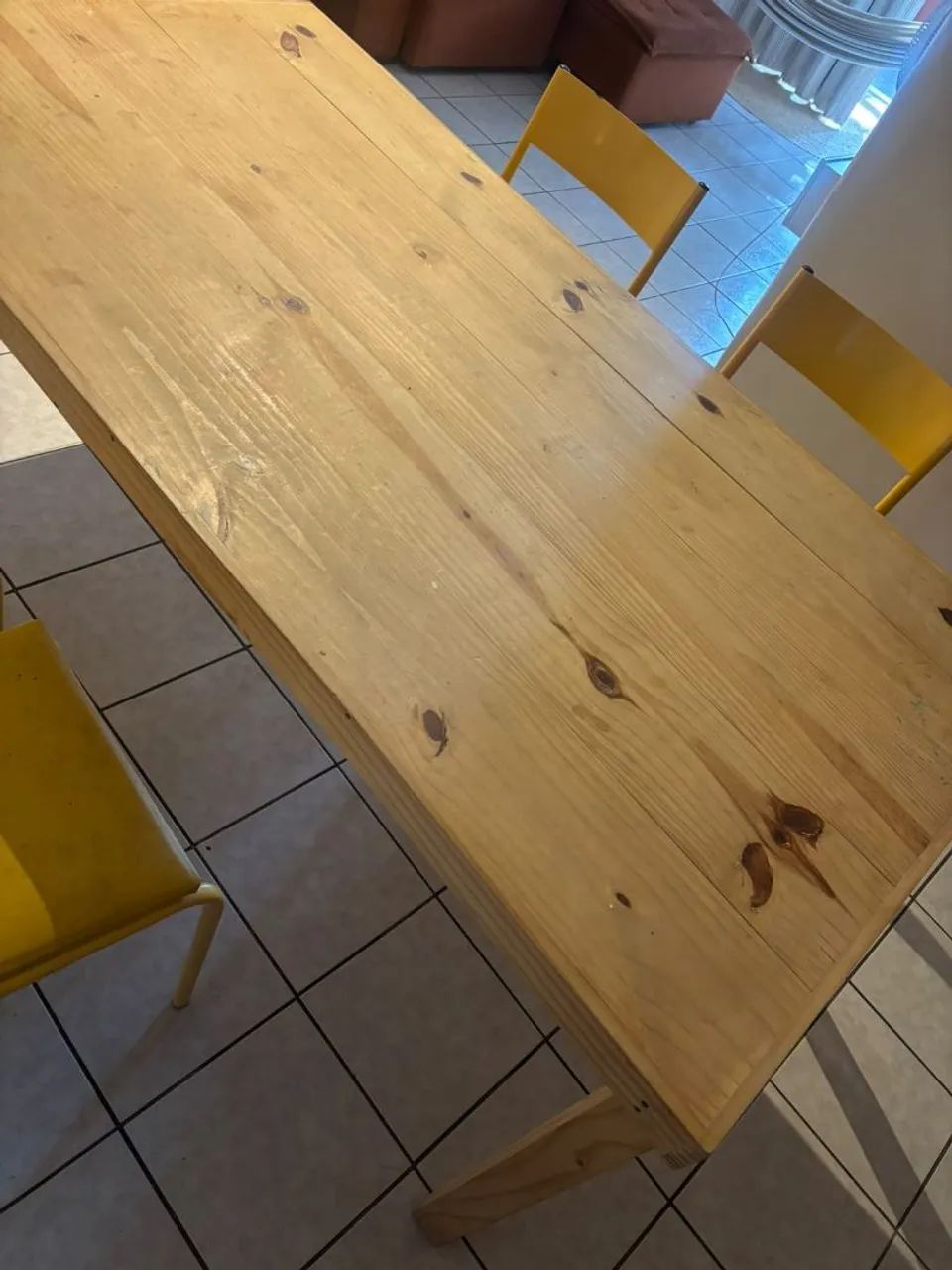 Mesa de Madeira Pinus/Pallet - Foto 3