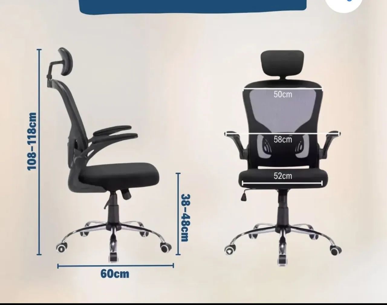 Cadeira escritório gamer  - Foto 2