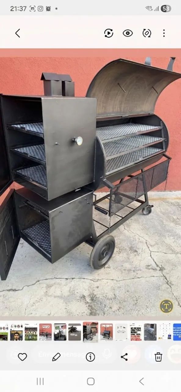 Churrasqueira Pitsmoker.  Profissional 
