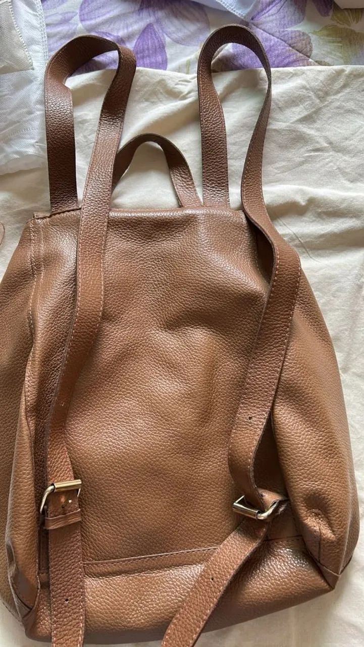 Mochila Mr. Cat em Couro Legítimo - Original