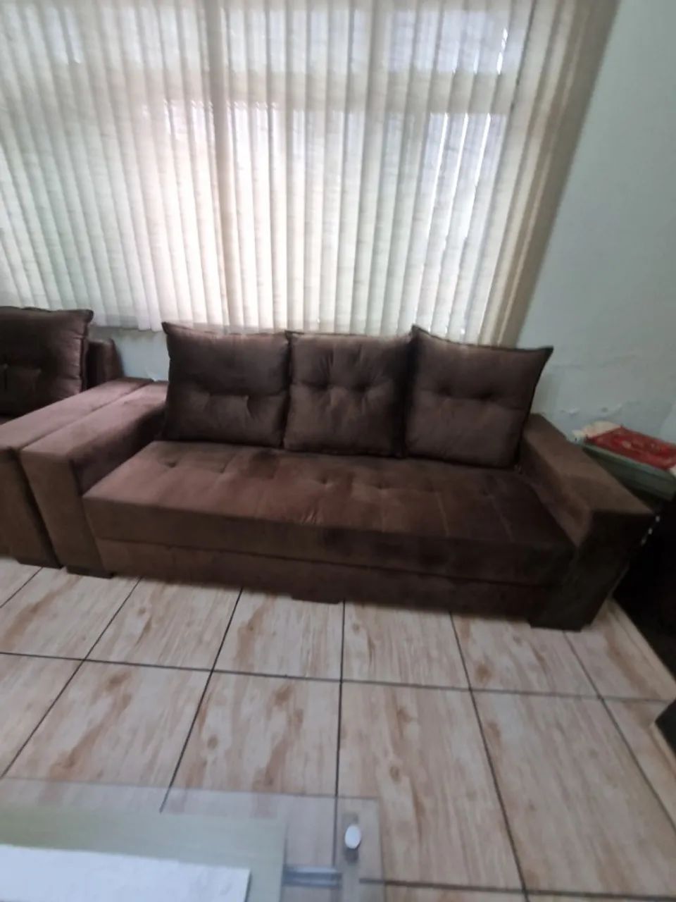 Sofá 2 e 3 Lugares_Marrom - Foto 5