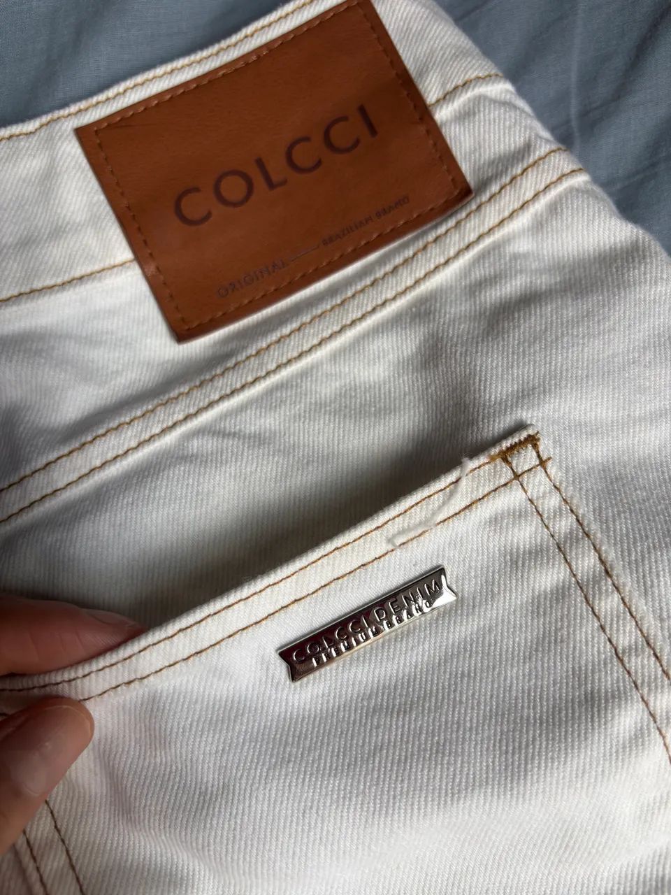 Short jeans 34/36 pequeno  - Foto 2
