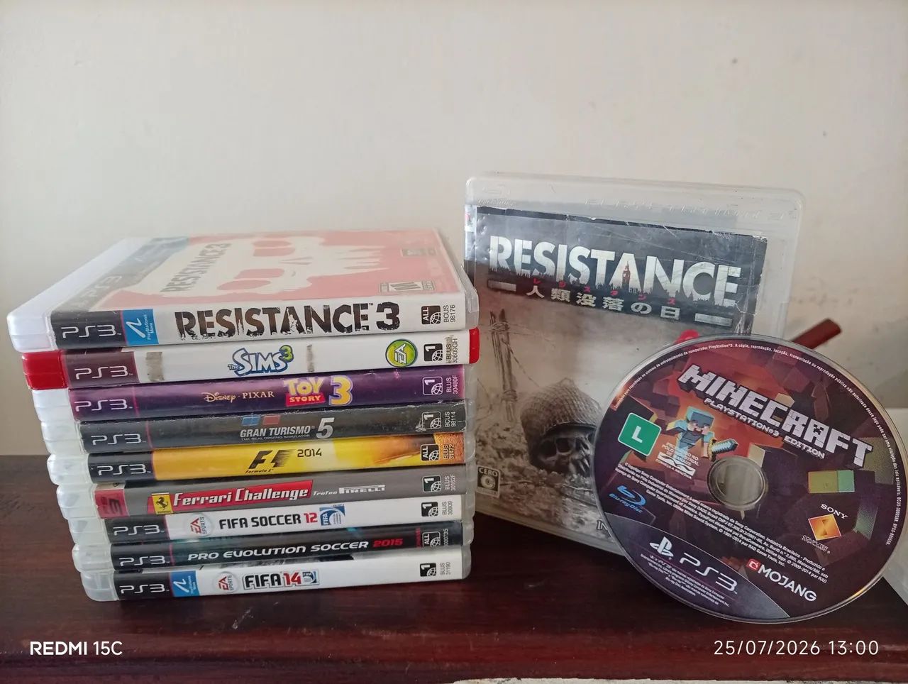 Lote de jogos ps3