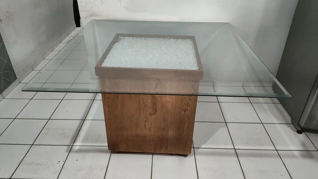Mesa de vidro 