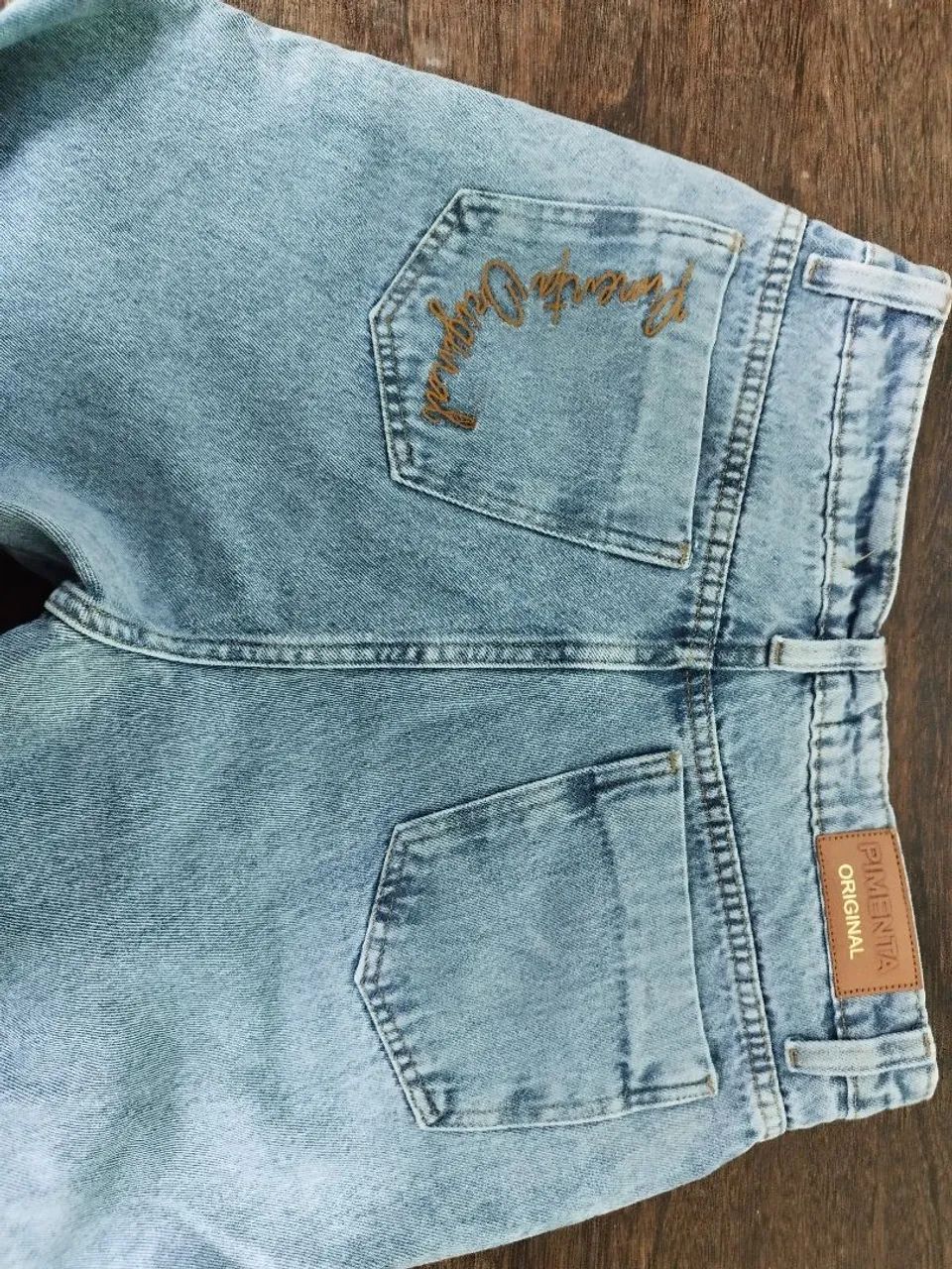 Calça Jeans destroid feminina  - Foto 3