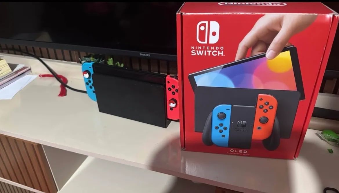 Nintendo Switch Oled Desbloqueado  - Foto 4