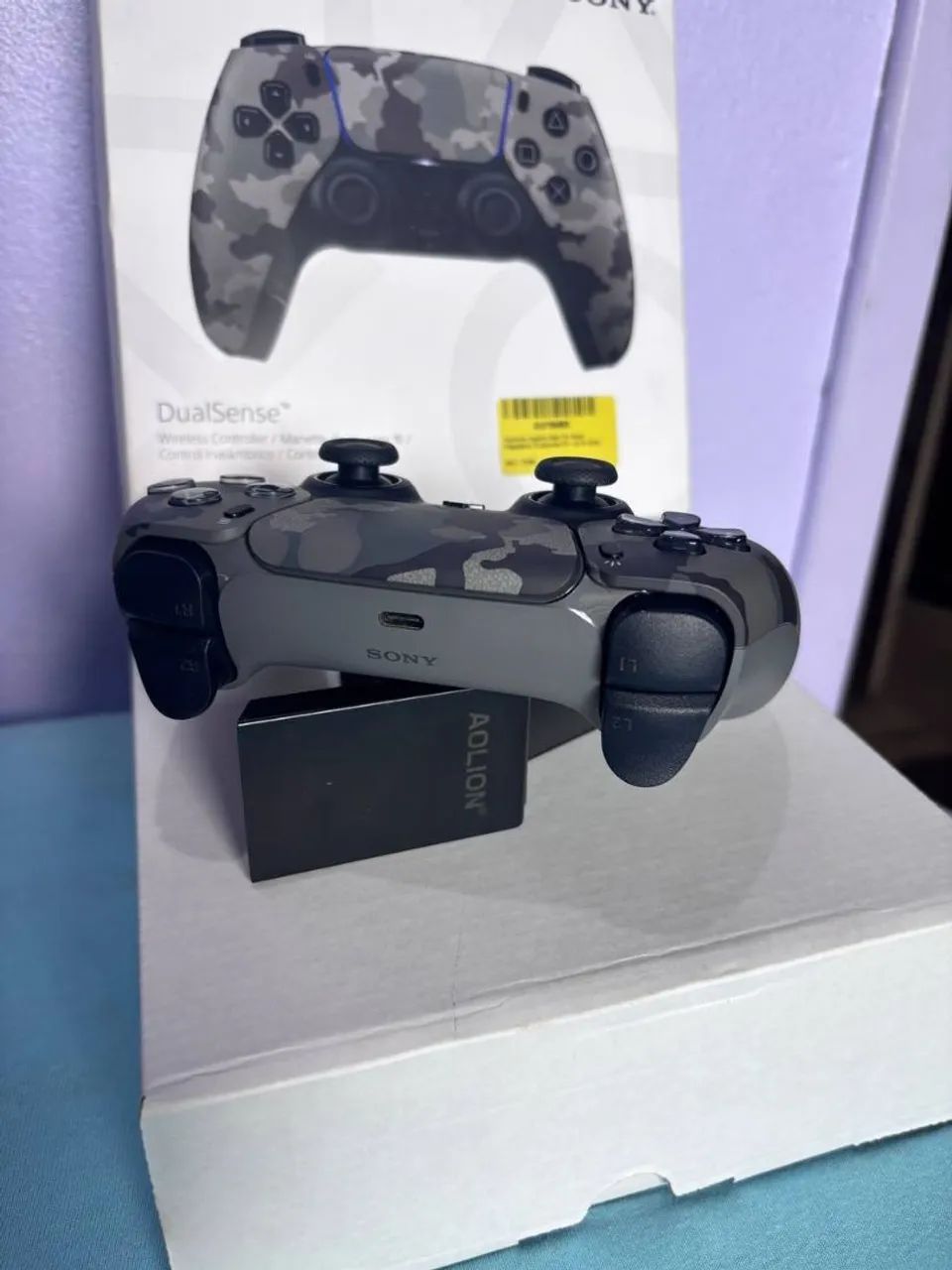 Controle PS5 Camuflado - Com caixa - Foto 3