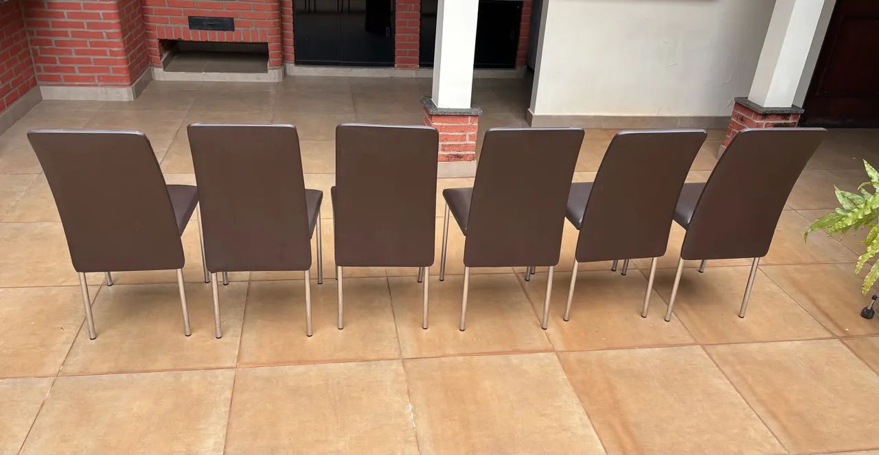 6 Cadeiras em ótimo estado - Foto 3