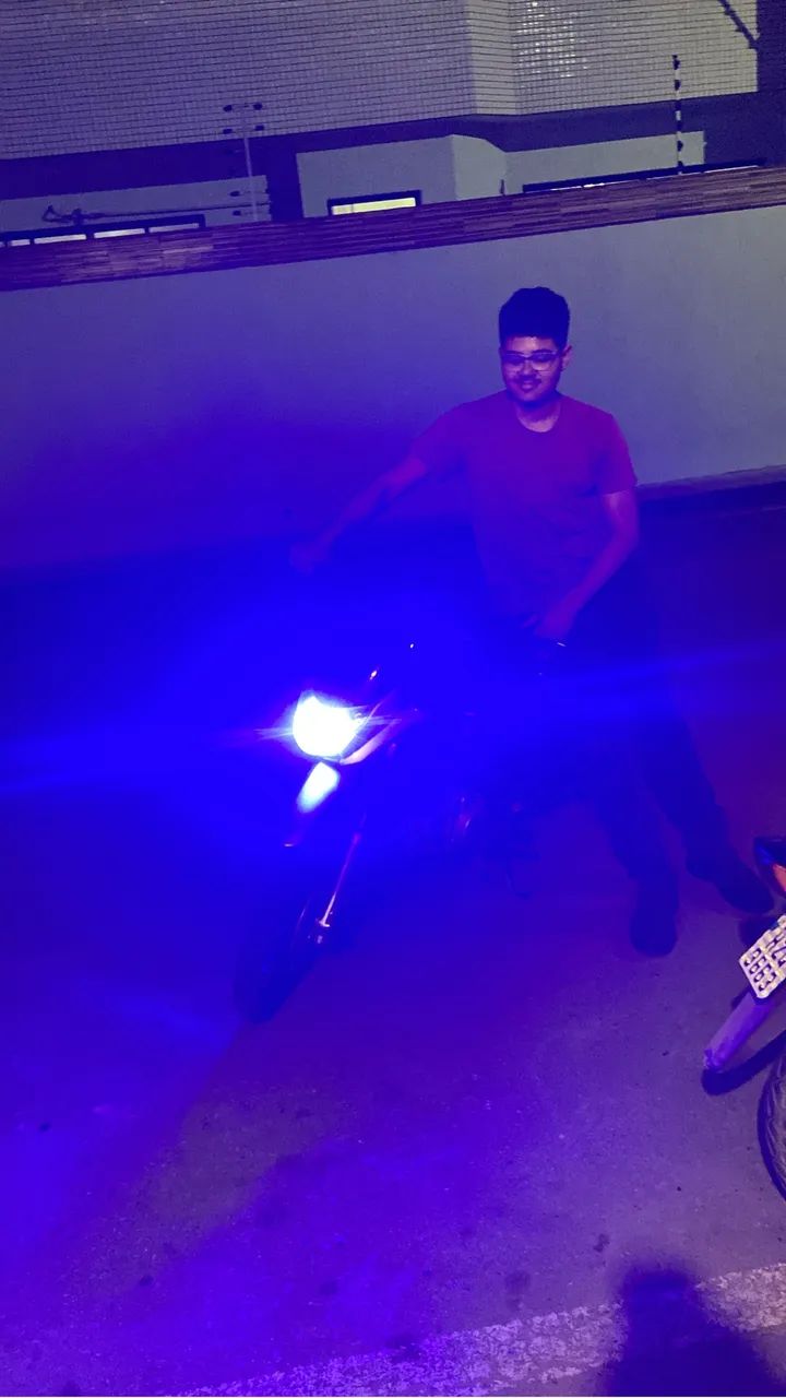 Led H4 azul