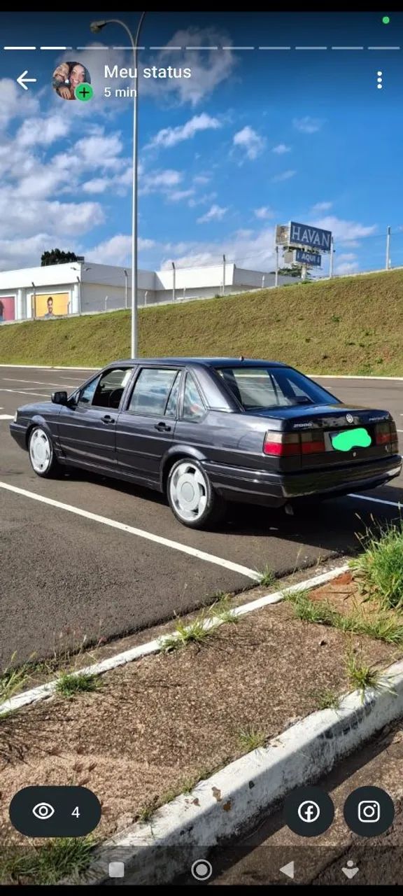 Volkswagen Santana GLI / GL/ Sport 1.8/ 2.0 (álcool) 1996