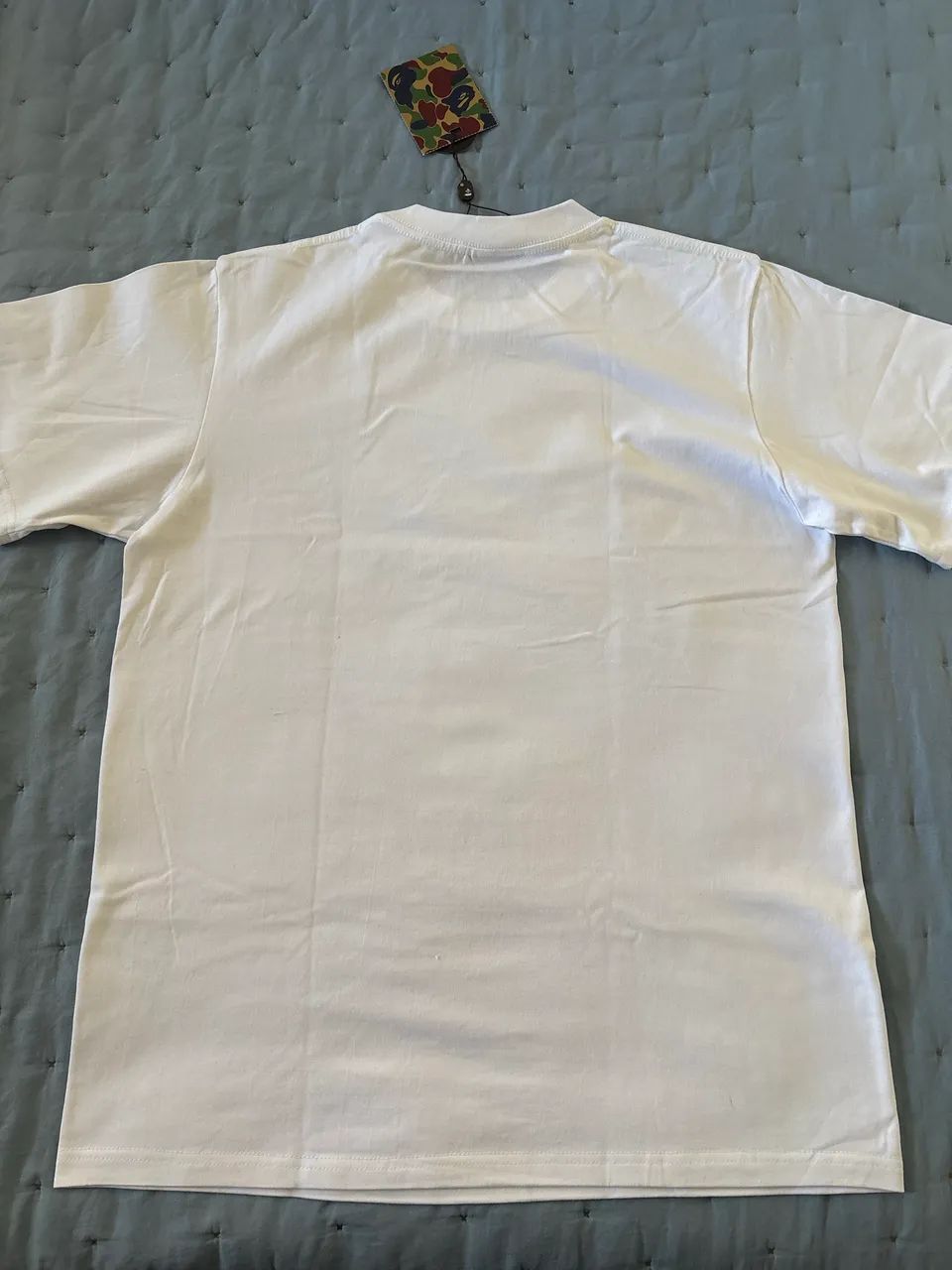 Camiseta bape blue camo - Foto 5