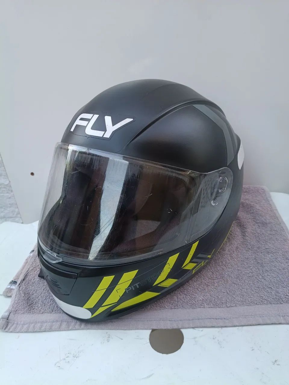 Capacete Pit stop preto fosco N60 - Foto 2