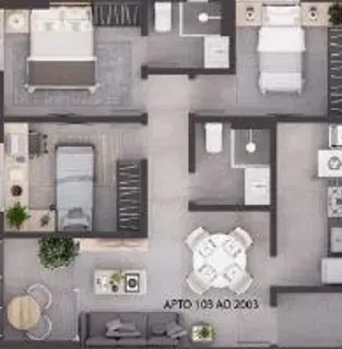 PLANTA 60m²