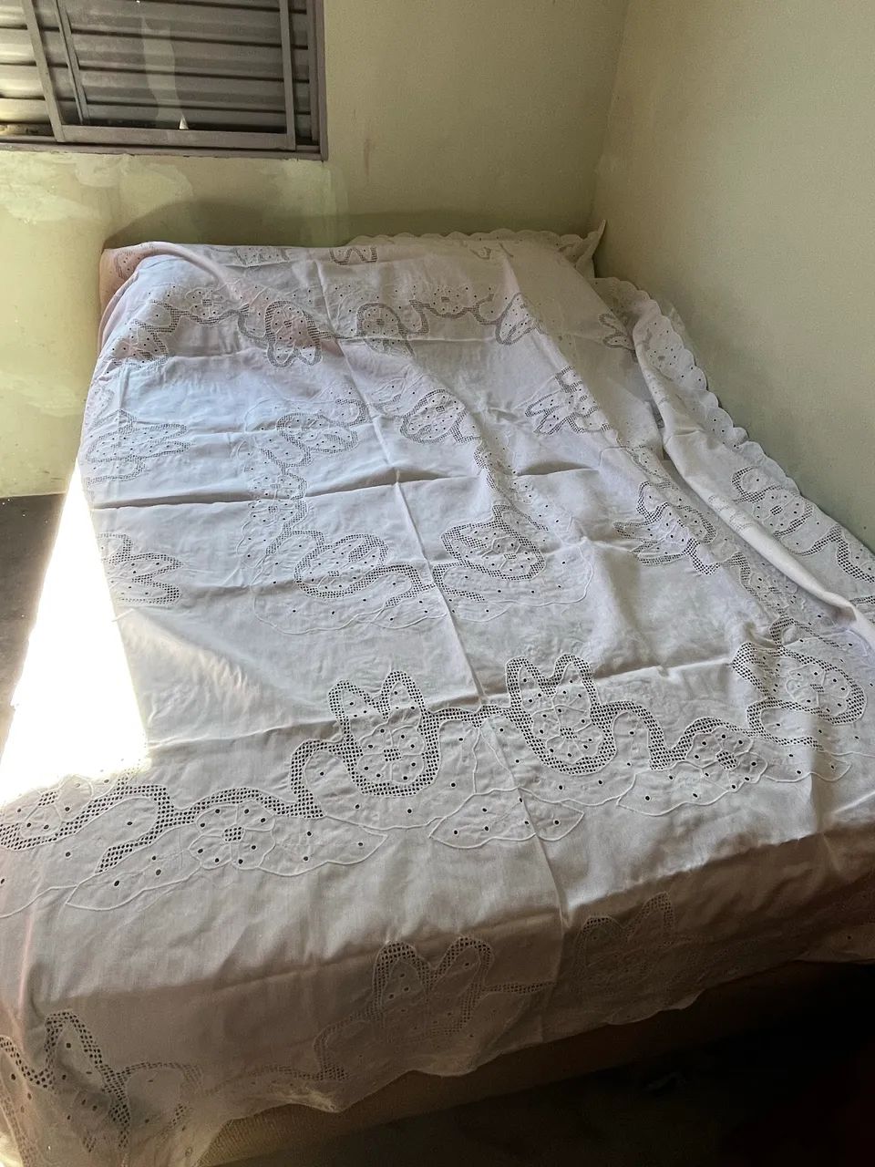 Colcha de cama bordada a mão do Ceará - Foto 2