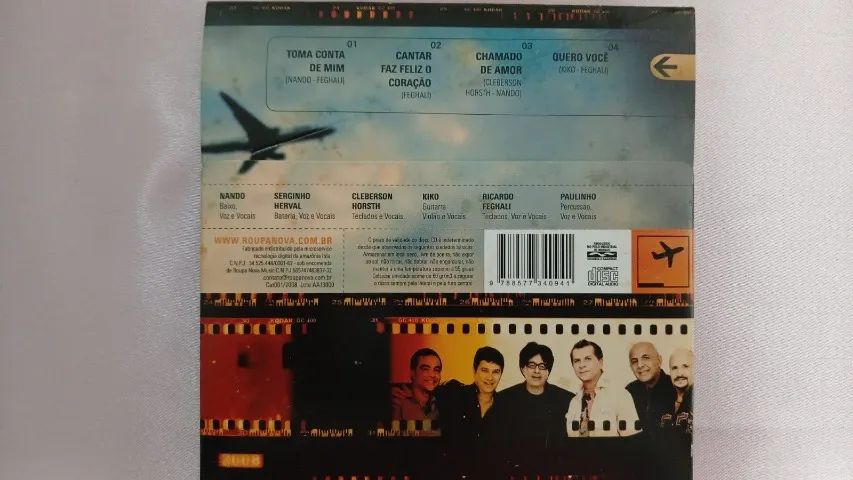 CD EP For You (4U) - Roupa Nova 2008 com 4 Faixas  - Foto 2