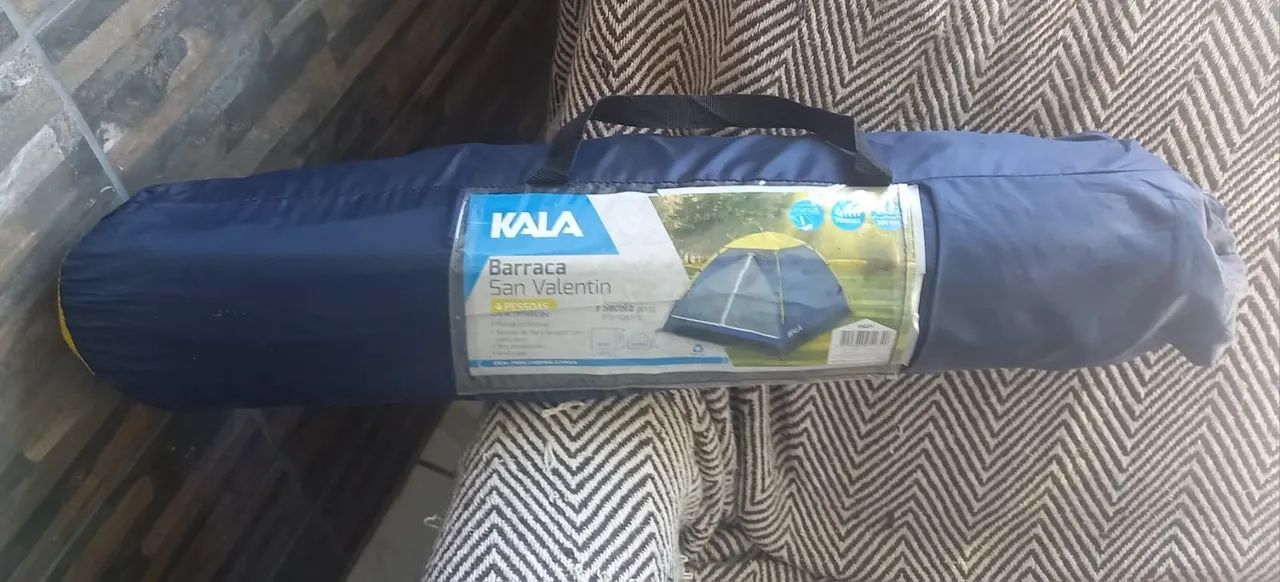 Barraca de camping 4 pessoas