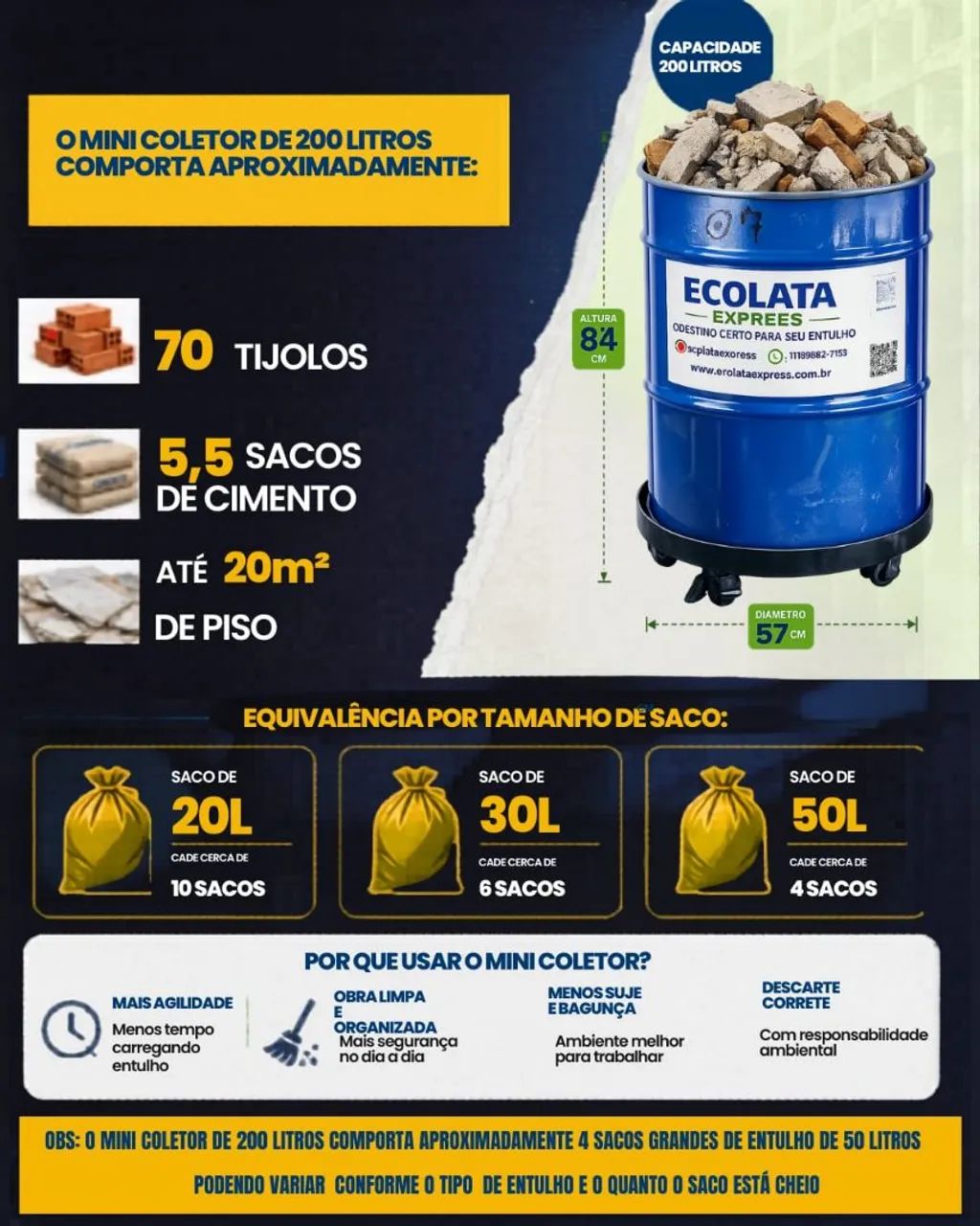 COLETORES DE ENTULHO  - Foto 2