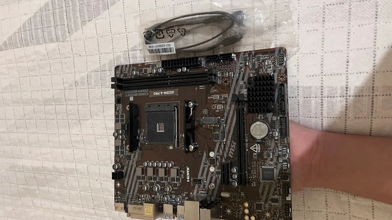 Placa mãe a520m-a pro - Foto 2