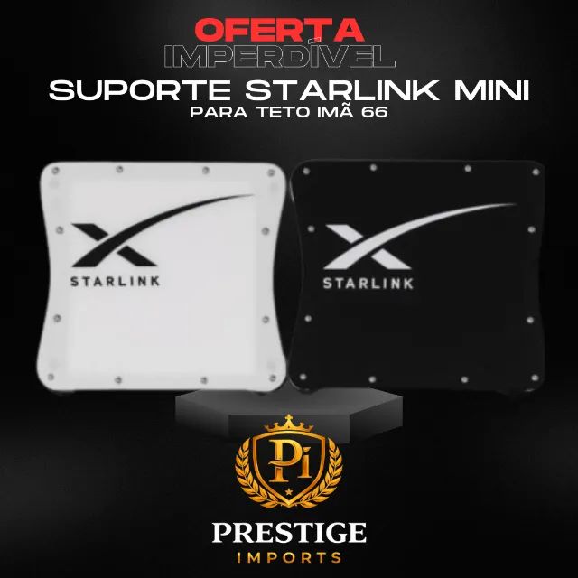 Suporte para Starlink Mini Teto
