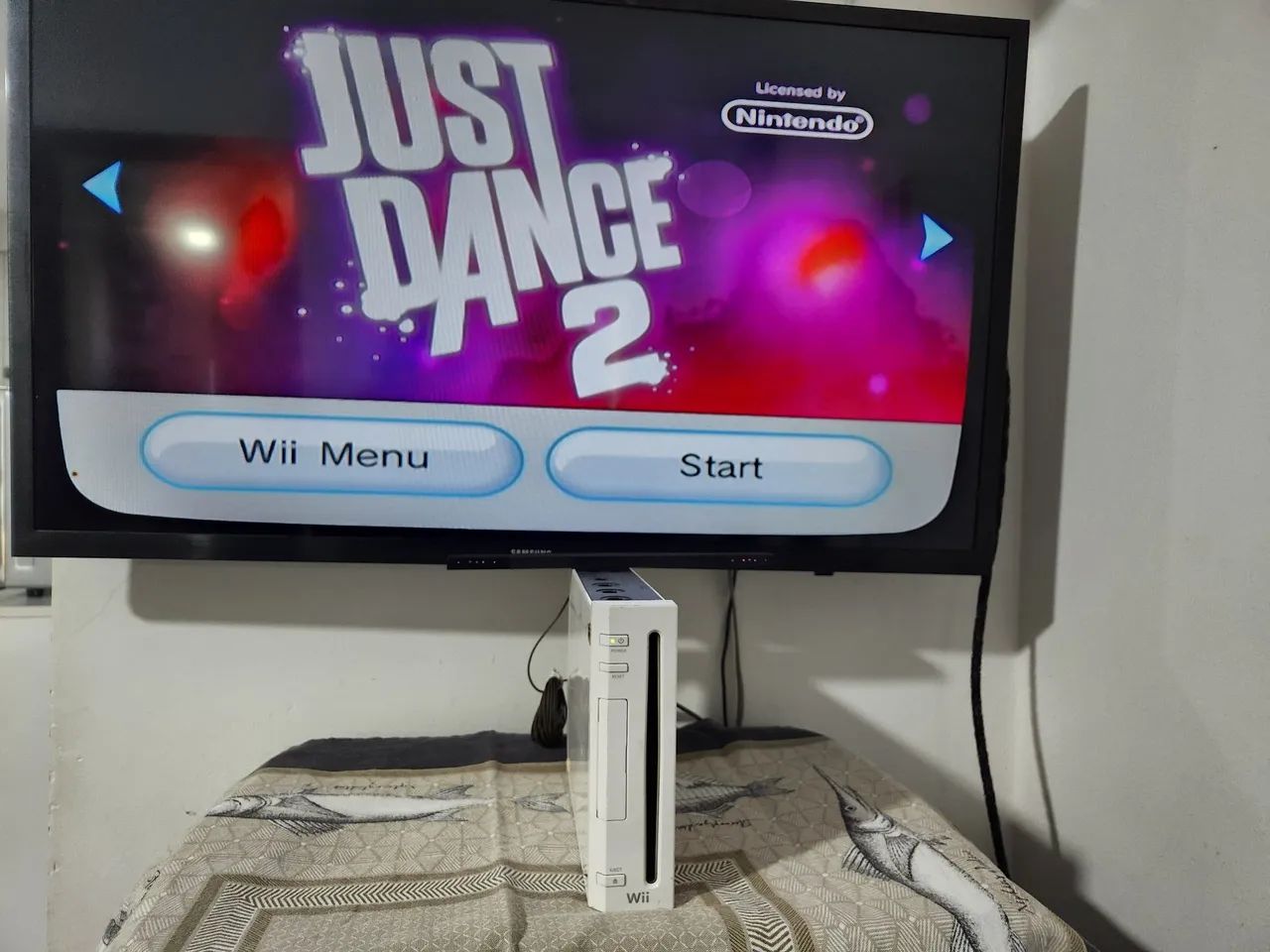 Vídeo game Nintendo wii retrocompativel com gamecube - Foto 2
