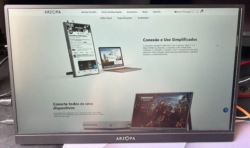 Monitor Arzopa 17.3" A1M + Completo - Foto 2