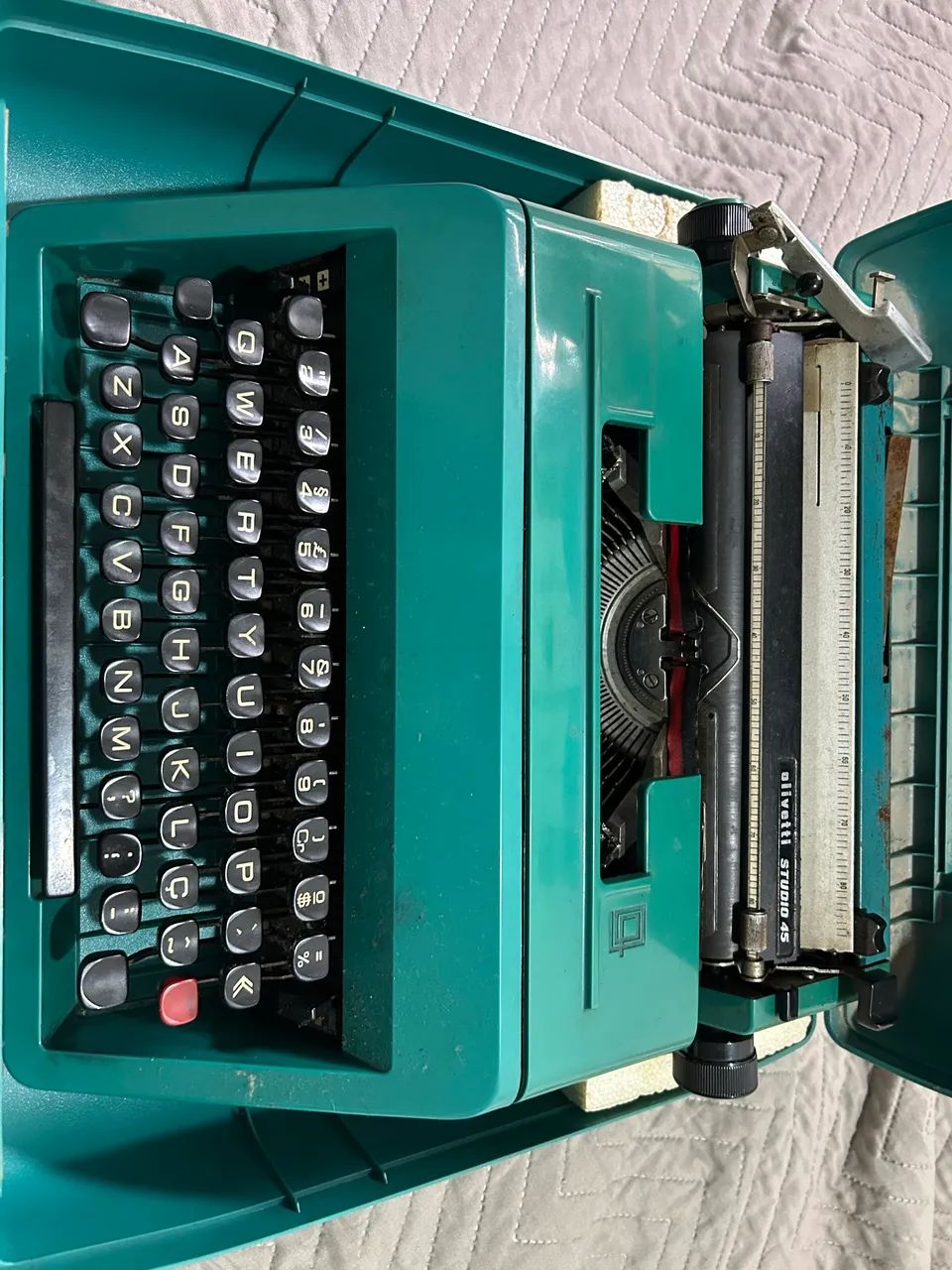 Olivetti studio 45 máquina de escrever  - Foto 5