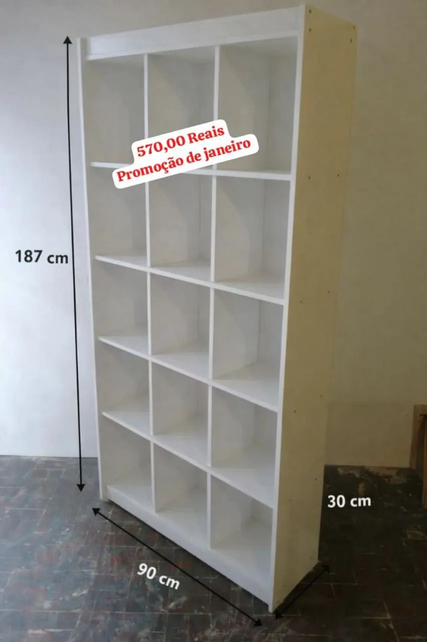 Expositor colmeia MDF 