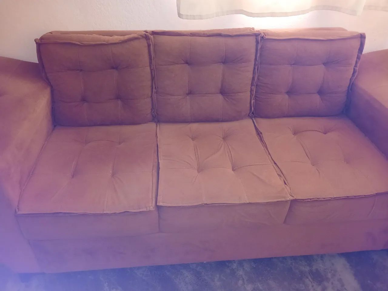 Sofá três lugares novo - Foto 3