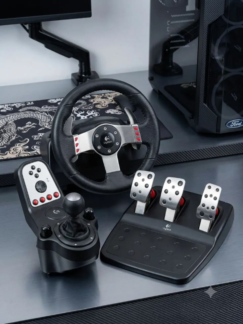 simulador de volante G27