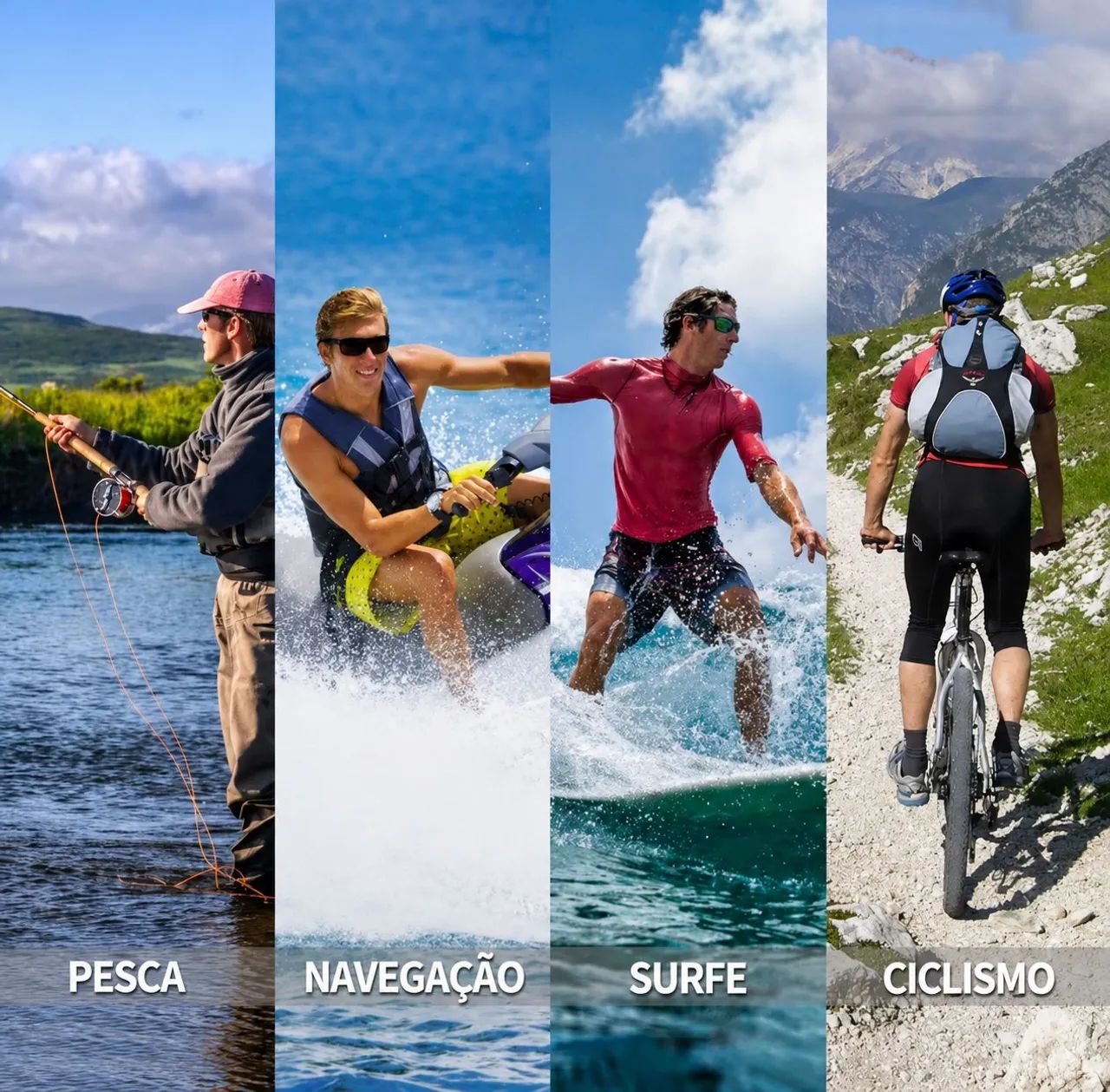 Óculos Esportivos Polarizados  Kapvoe - Foto 5