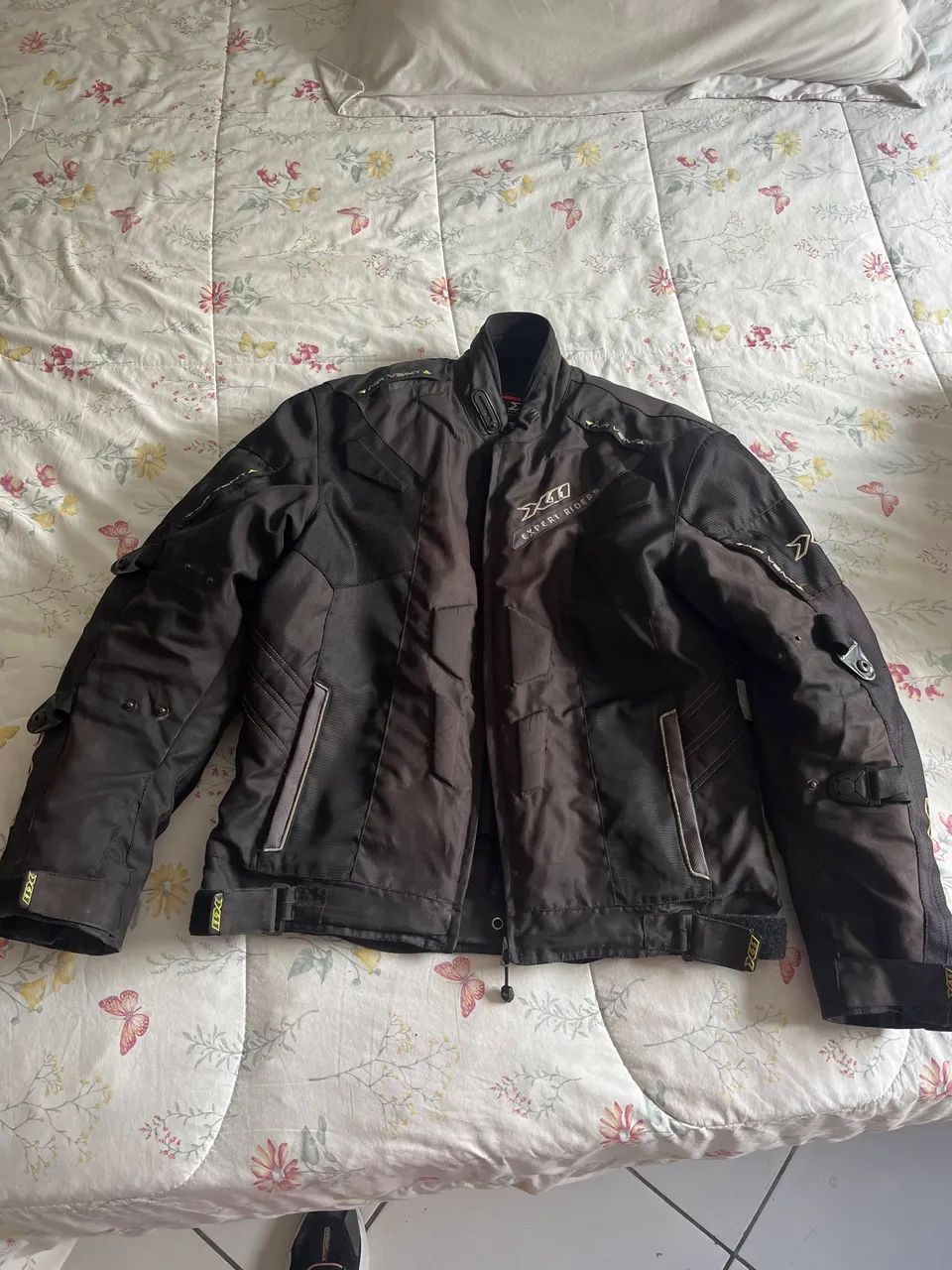Jaqueta motociclista masculino