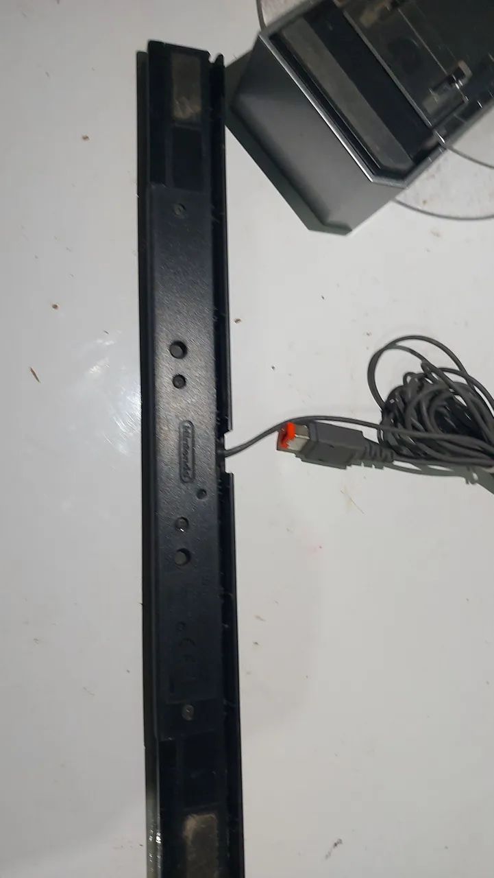 Nintendo wii assessórios sensor bar e base - Foto 3