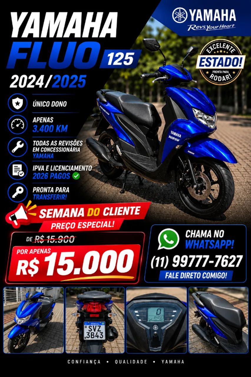 Yamaha Fluo 125