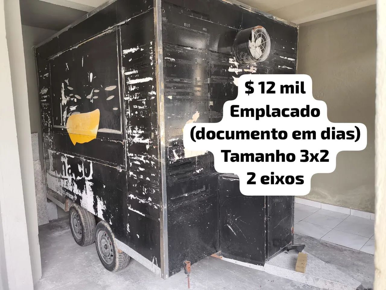 Vendo treiler 3x2