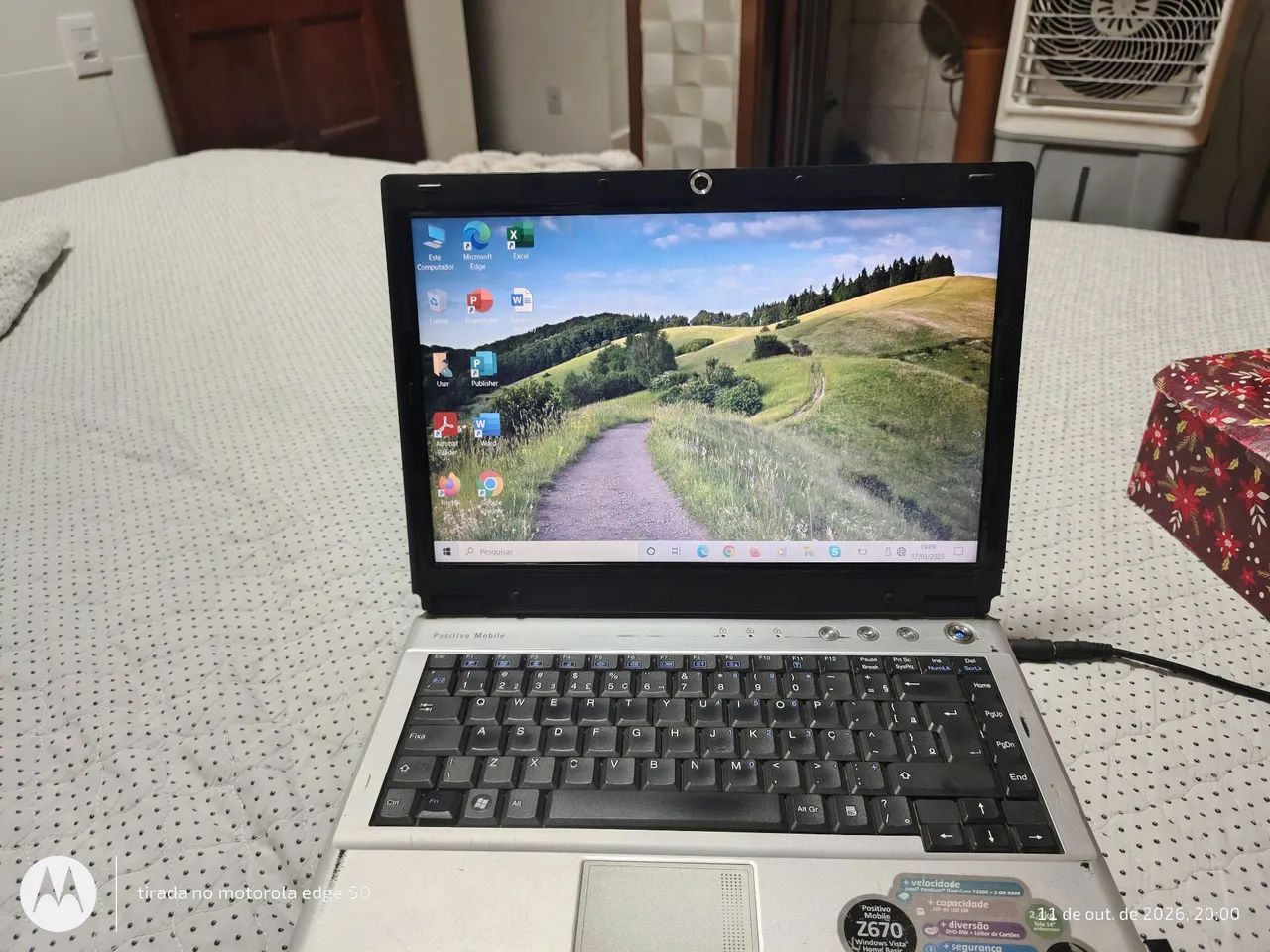 vendo note book positivo antigo - Foto 3