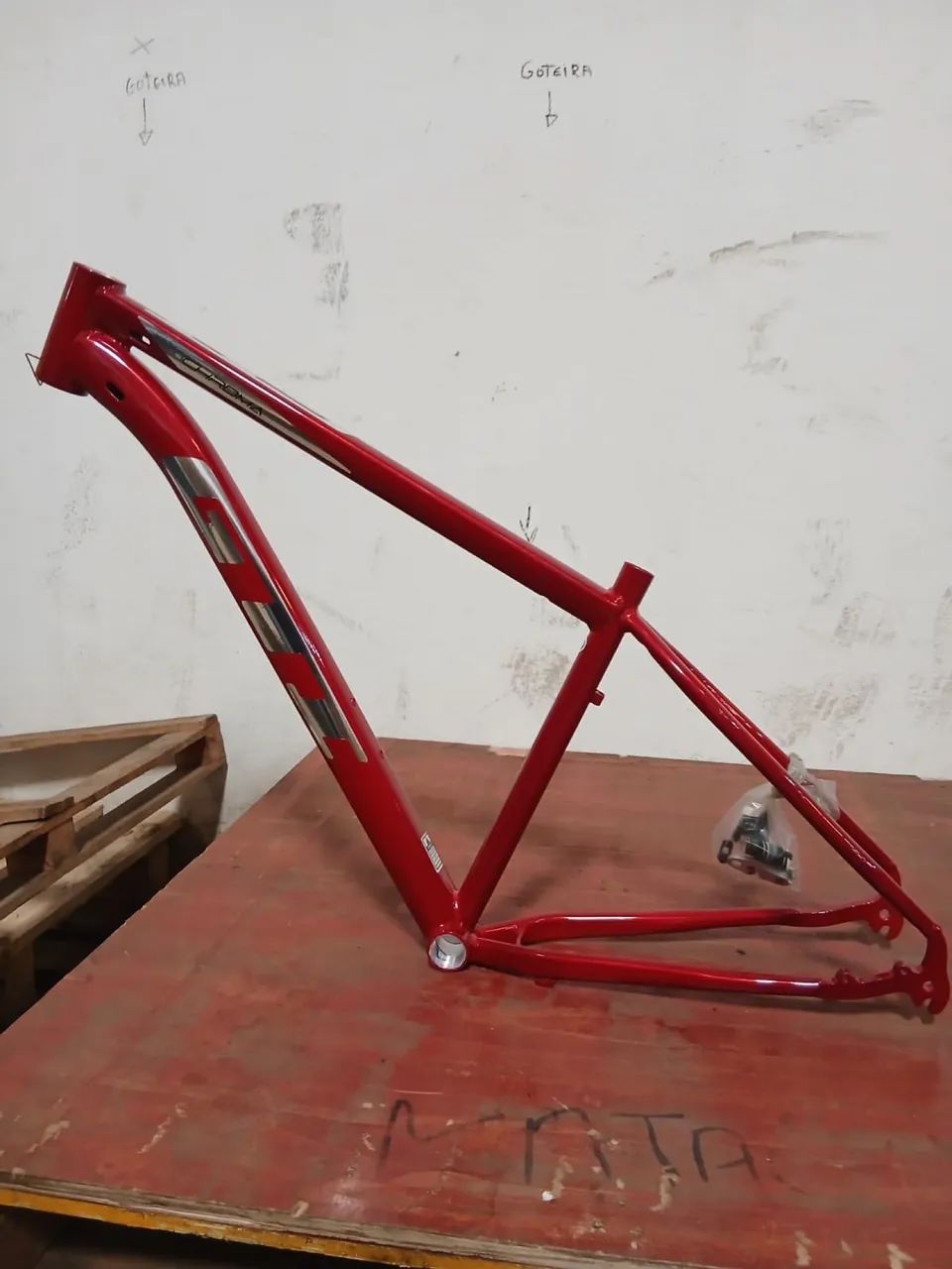 Quadro de bicicleta gti n 17
