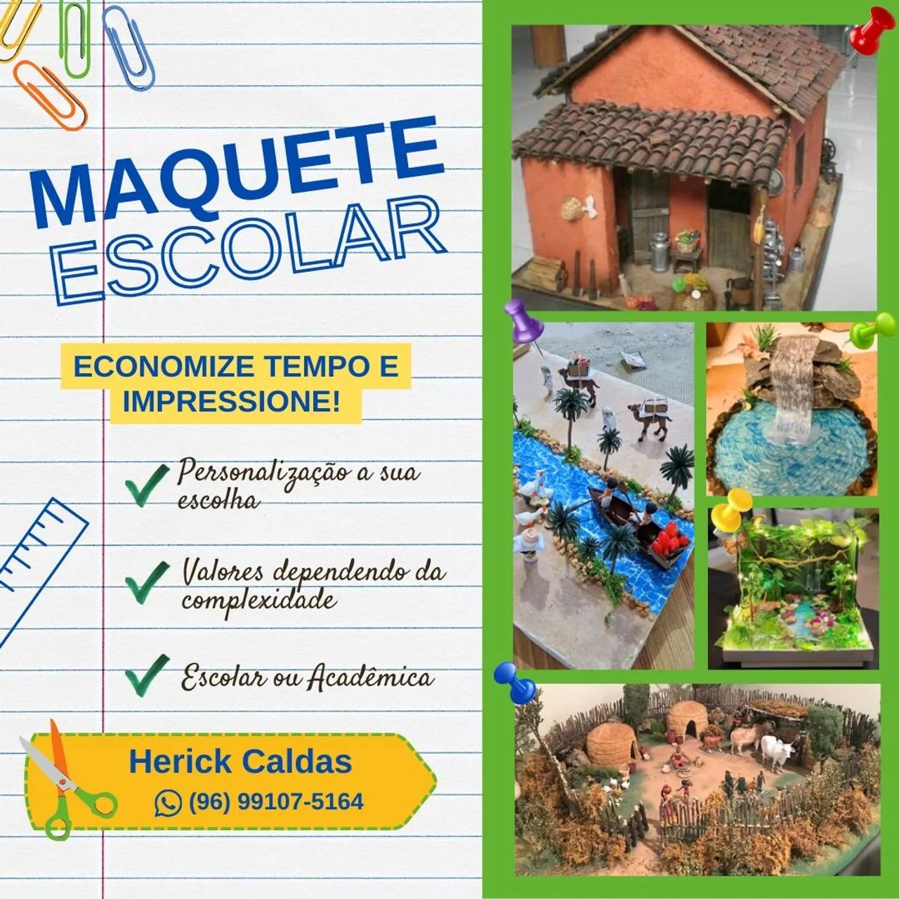 Maquete Escolares