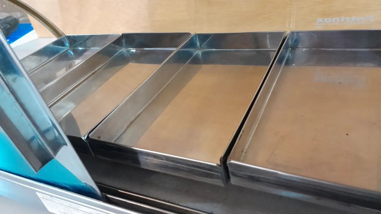 estufa elétrica  vidro curvo Patrinox 4 bandejas - Foto 4