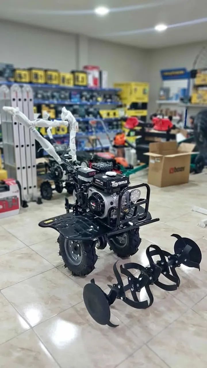 Motocultivador a gasolina TT90R-XP-U com enxada Rotativa 90cm Toyama (Loja)