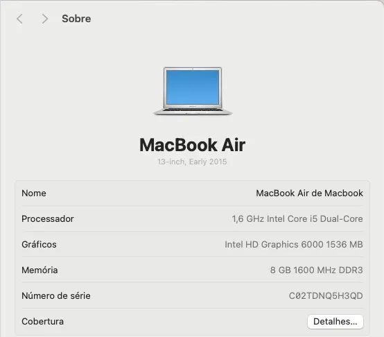 MacBook Air 2015 i5 8GB - Ótimo para Estudos e Trabalho - Foto 4