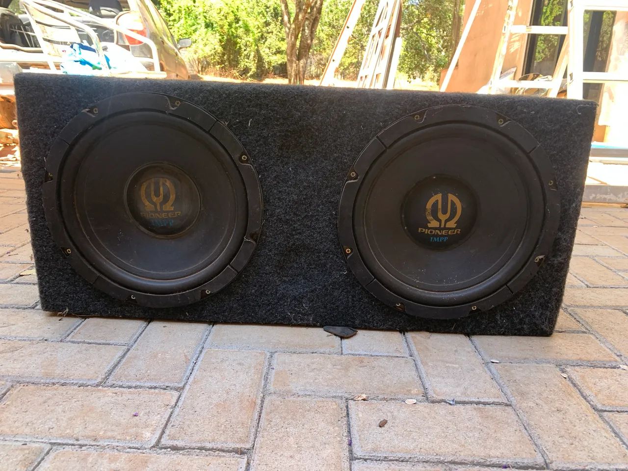 Caixa de grave Pioneer 12 polegadas 