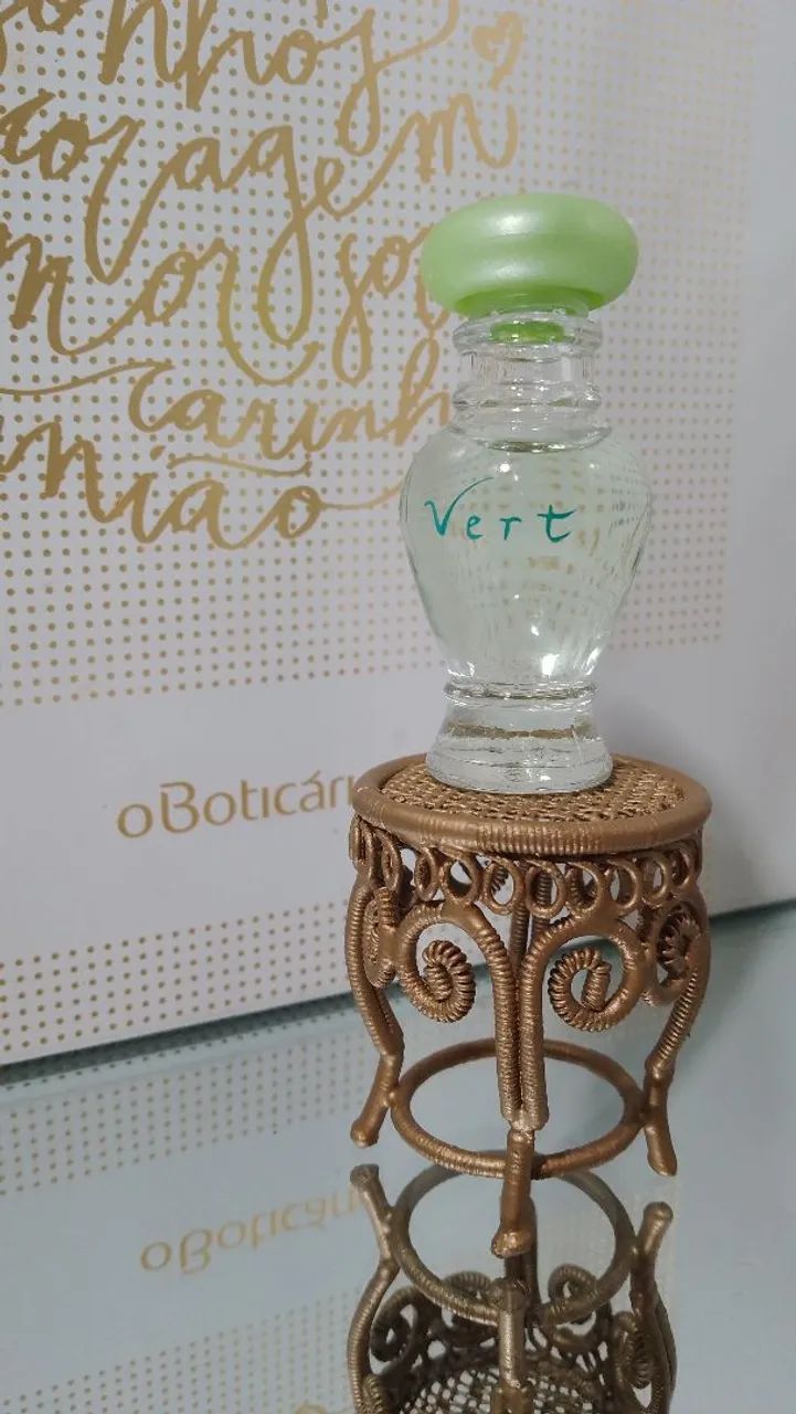 Miniatura do Perfume Vert O Boticário Relíquia