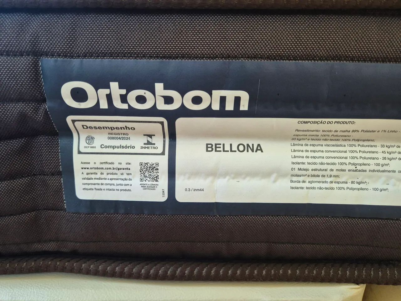 Colchão Ortobom Bellona - Queen Size - Foto 4
