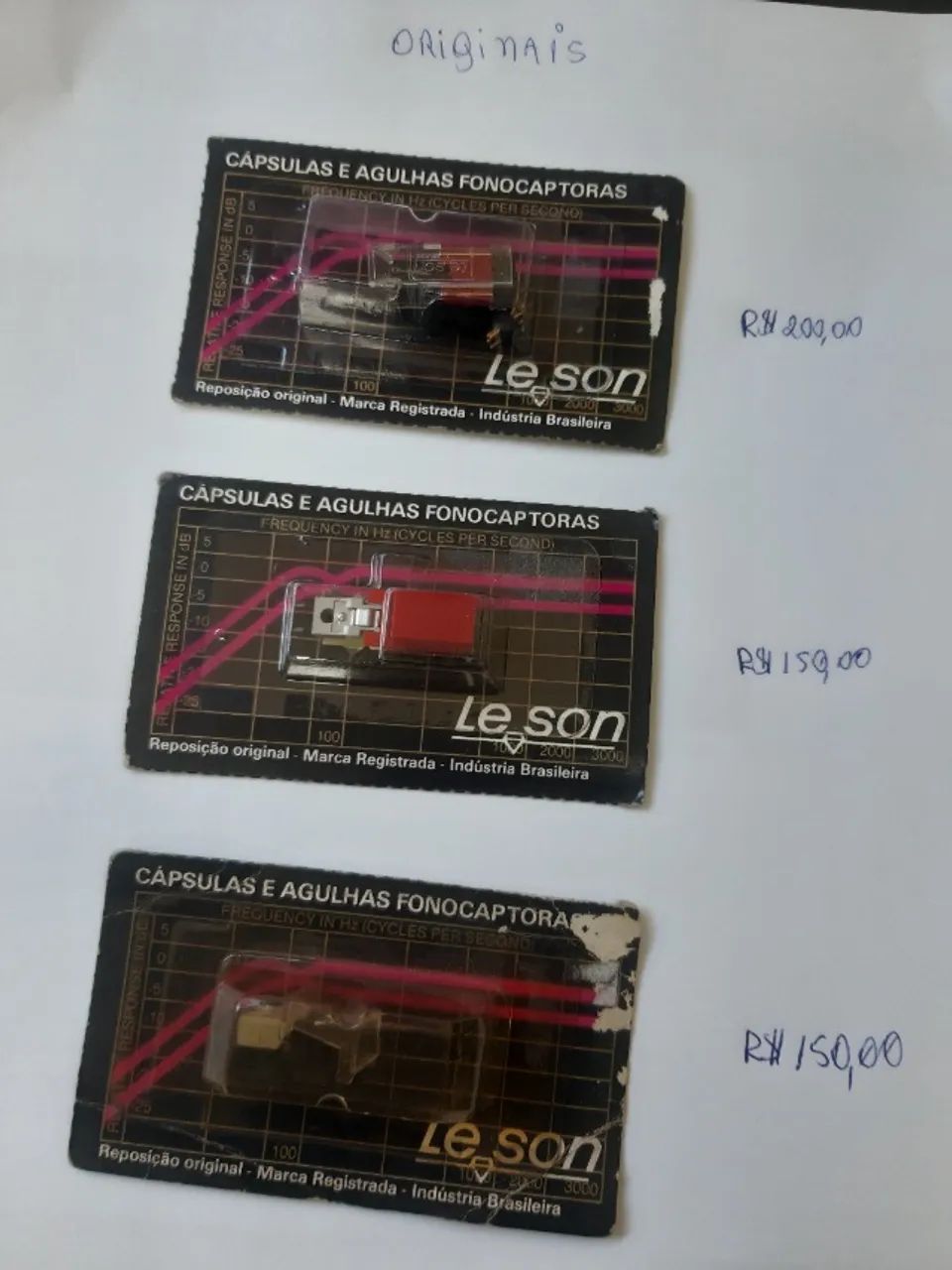 Cápsula + agulha, Leson original. - Foto 2