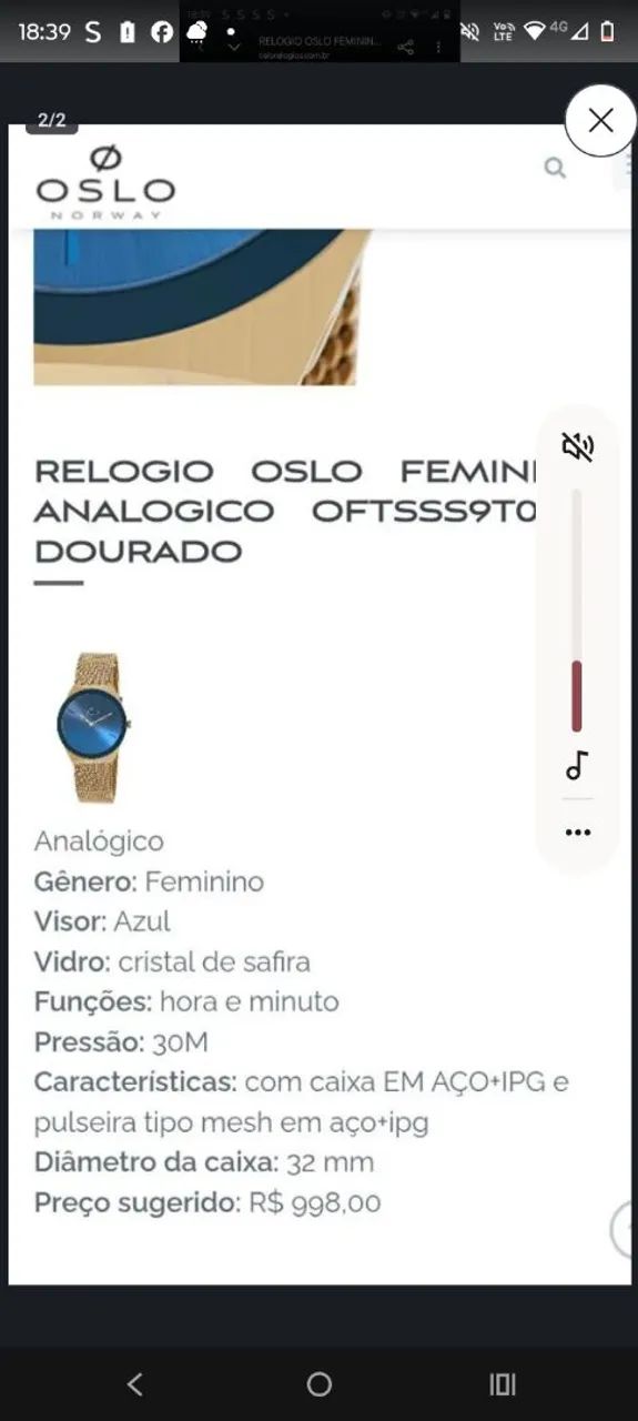 Relógio  - Foto 3