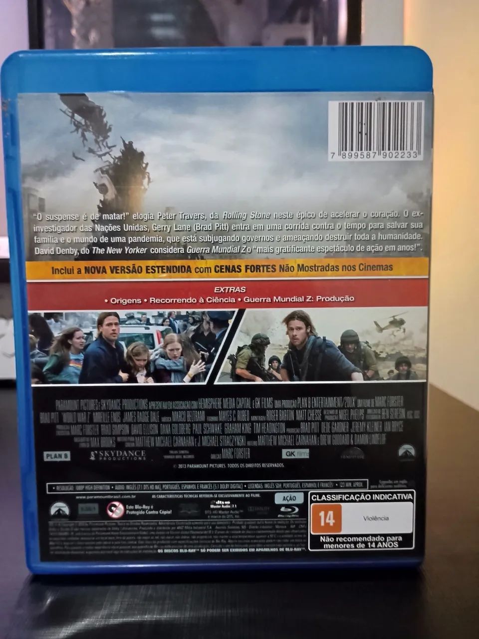 Blu-ray Guerra mundial Z - Foto 3