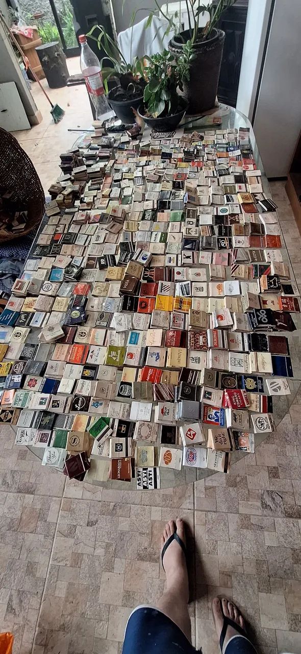 Caixas de fósforo antiga 
