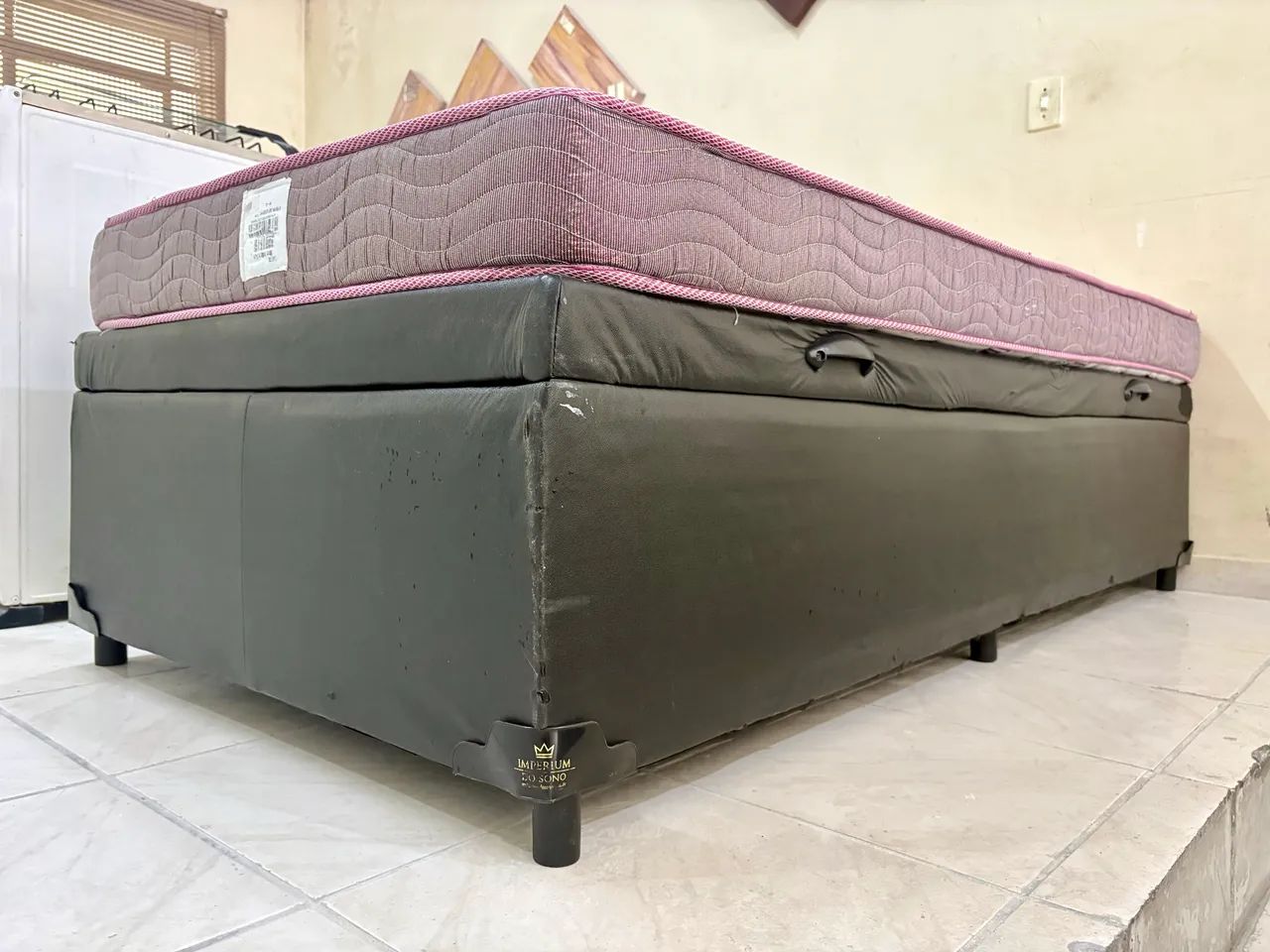 Cama box de solteiro baú , cama de solteiro  - Foto 5