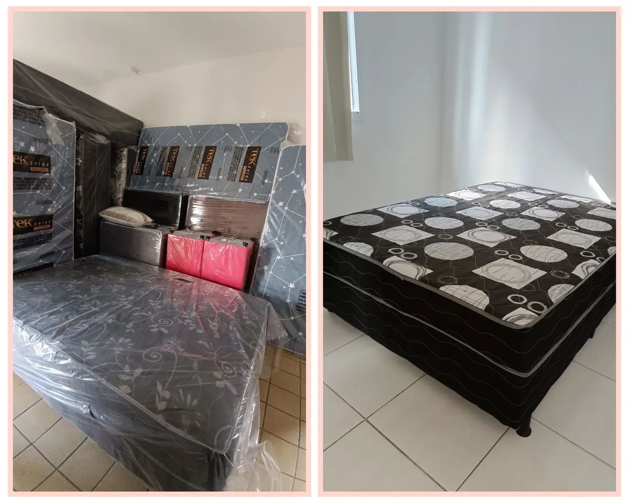 CAMA BOX CASAL E SOLTEIRO#. *63 - Foto 5