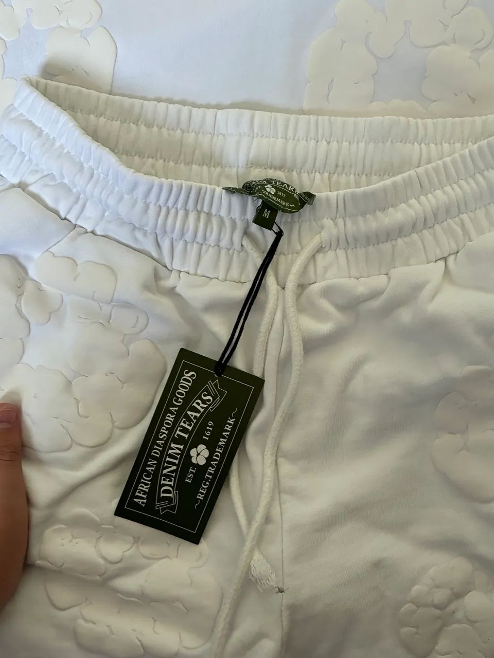 Conjunto Denim Tears Branco M  - Foto 4